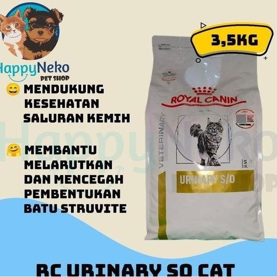 Royal Canin Vet Urinary So Cat 3,5Kg Treemonieshop