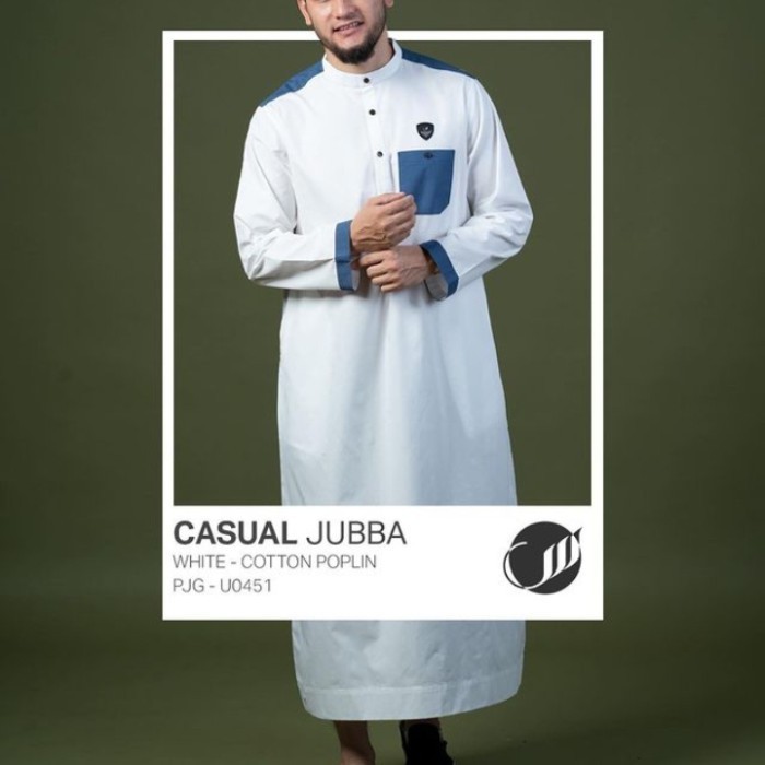 SALE GAMIS PRIA JUBAH CASUAL SAMASE U045P PJG COTTON POPLIN