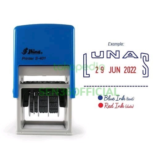 

Stempel Lunas Tanggal Shiny S-401