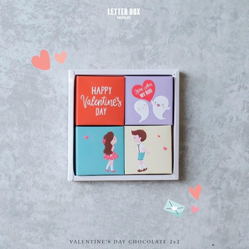 

{VALENTINE} Letter Box Chocolate- Coklat Valentine 2x2 TERLARIS