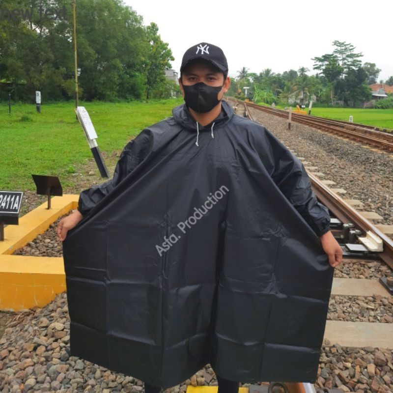 JAS HUJAN PONCO LENGAN/JAS HUJAN KELELAWAR,RAINCOAT,MANTEL Murah Berkuwalitas Terbaik Pria Dan