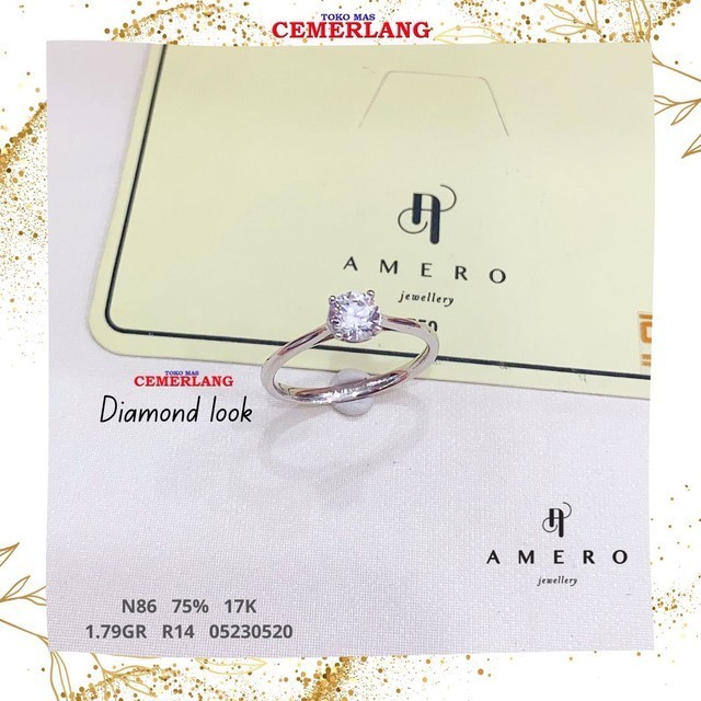 Cincin Amero 750 17K R14 1.79 05230520