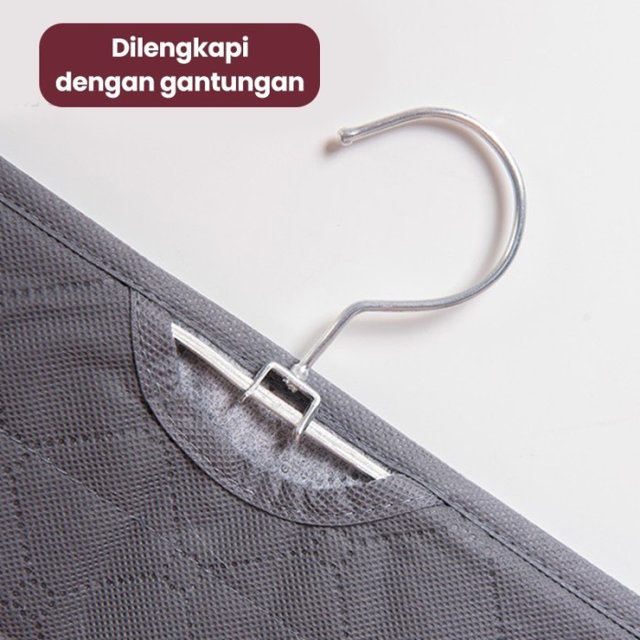 Dejavu Rak Tas Gantung Ka Susun Tempat Yimpanan Tas Anti Debu