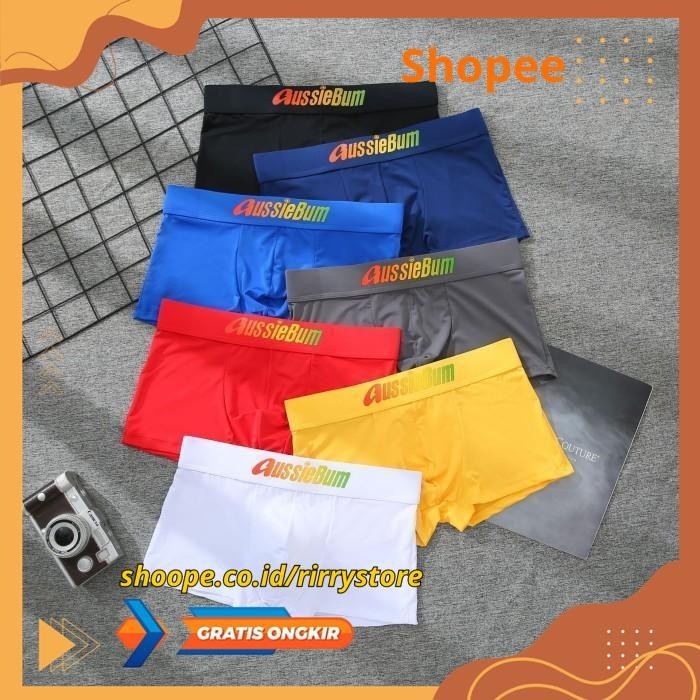 BOXER PRIA AUSSIEBUM CELANA DALAM PRIA     / BX249 BOXER PRIA AUSSIEBUM  CELANA DALAM PRIA PRODUK BA