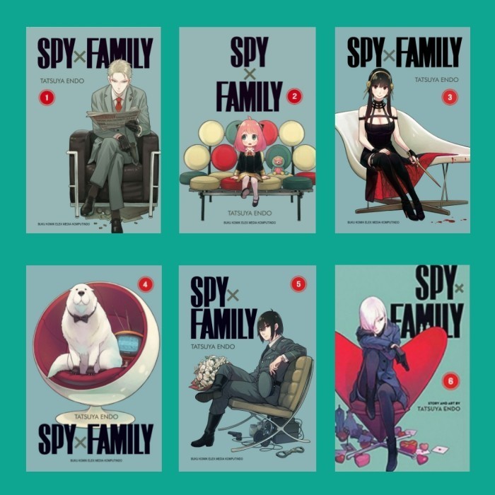 

Komik Set Spy X Family Vol 1-6 (Original) Bahasa Indonesia