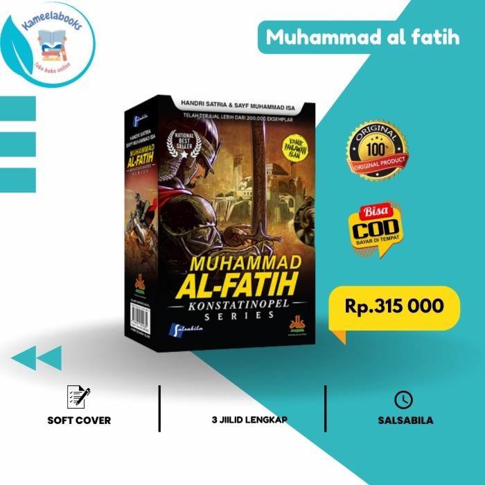 

Buku Komik Anak Islam Muhammad Alfatih Konstantinopel Series Plus Box