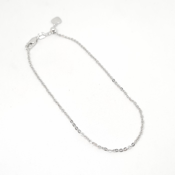 GELANG SERUT FASHION TERANG JAYA EMAS PUTIH 750/17K