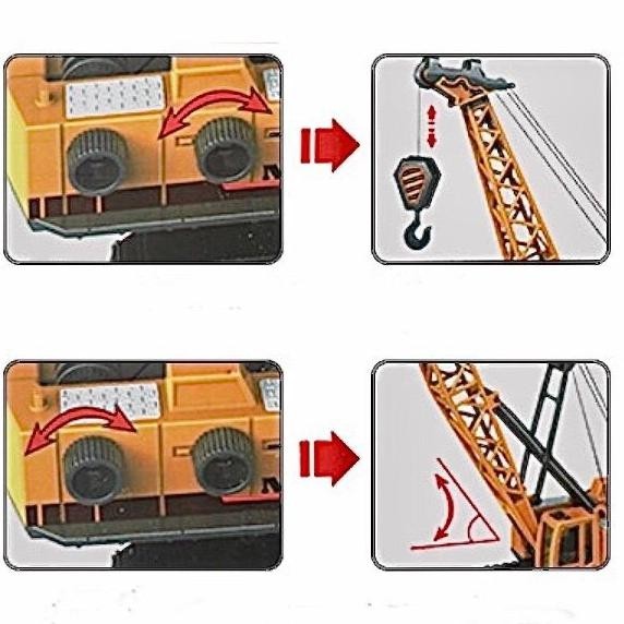 MAINAN CRANE TOWER TRUK KONTRUKSI BUILDER | TESANI