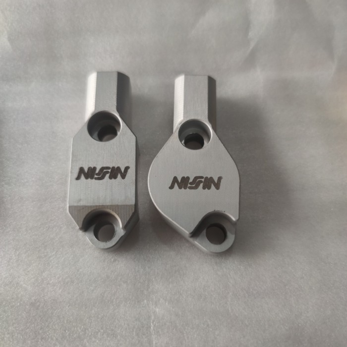 Dudukan spion master rem nissin silver