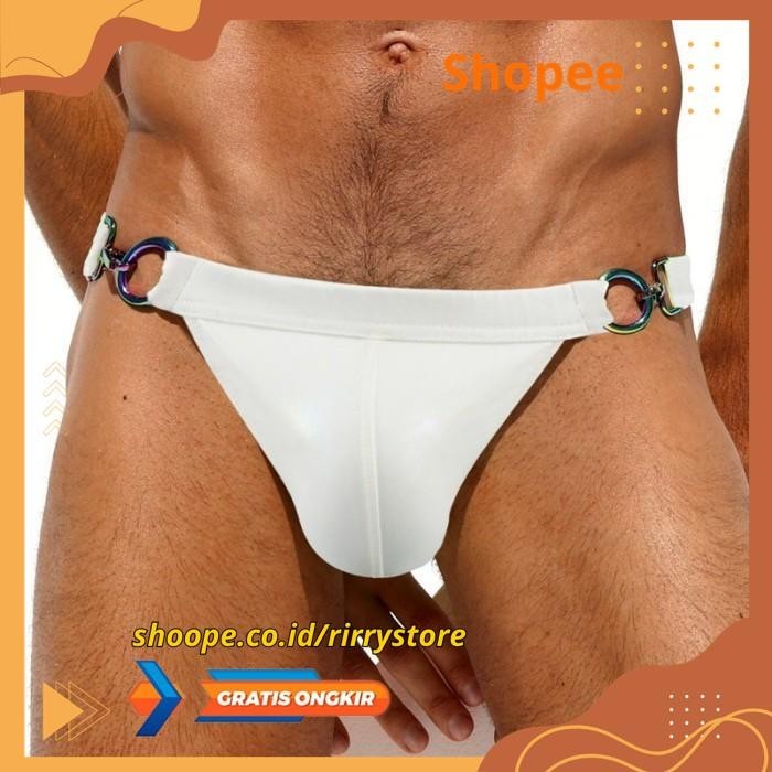 BRIEF UNDERWEAR PRIA JOCKMAIL SYNTHETIC LEATHER JM797 CELANA DALAMPRIA   / BRIEF UNDERWEAR PRIA JOCK