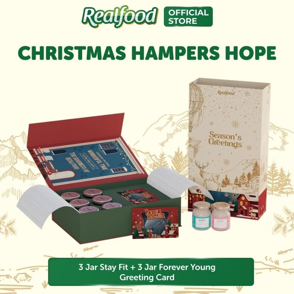 

PROMO MURAH Realfood Christmas Hampers Hope