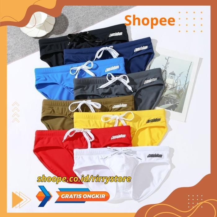 AUSSIEBUM SWIMWEAR BRIEF CELANA RENANG PRIA      / AUSSIEBUM SWIMWEAR BRIEF CELANA RENANG PRIA PRODU