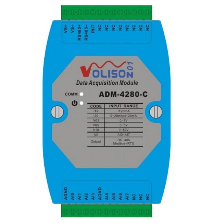 MODBUS RTU RS485 - Current 0-20mA / 4-20ma to Modbus RTU RS485