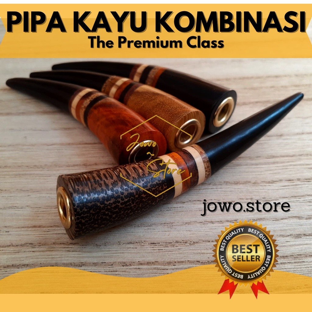 TERLARIS  pipa rokok kombinasi kayu langka galih asem stigi kelor hitam liwung TERBARU