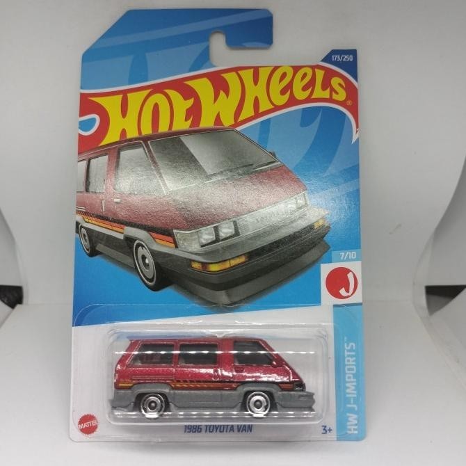 hotwheels 1986 toyota van