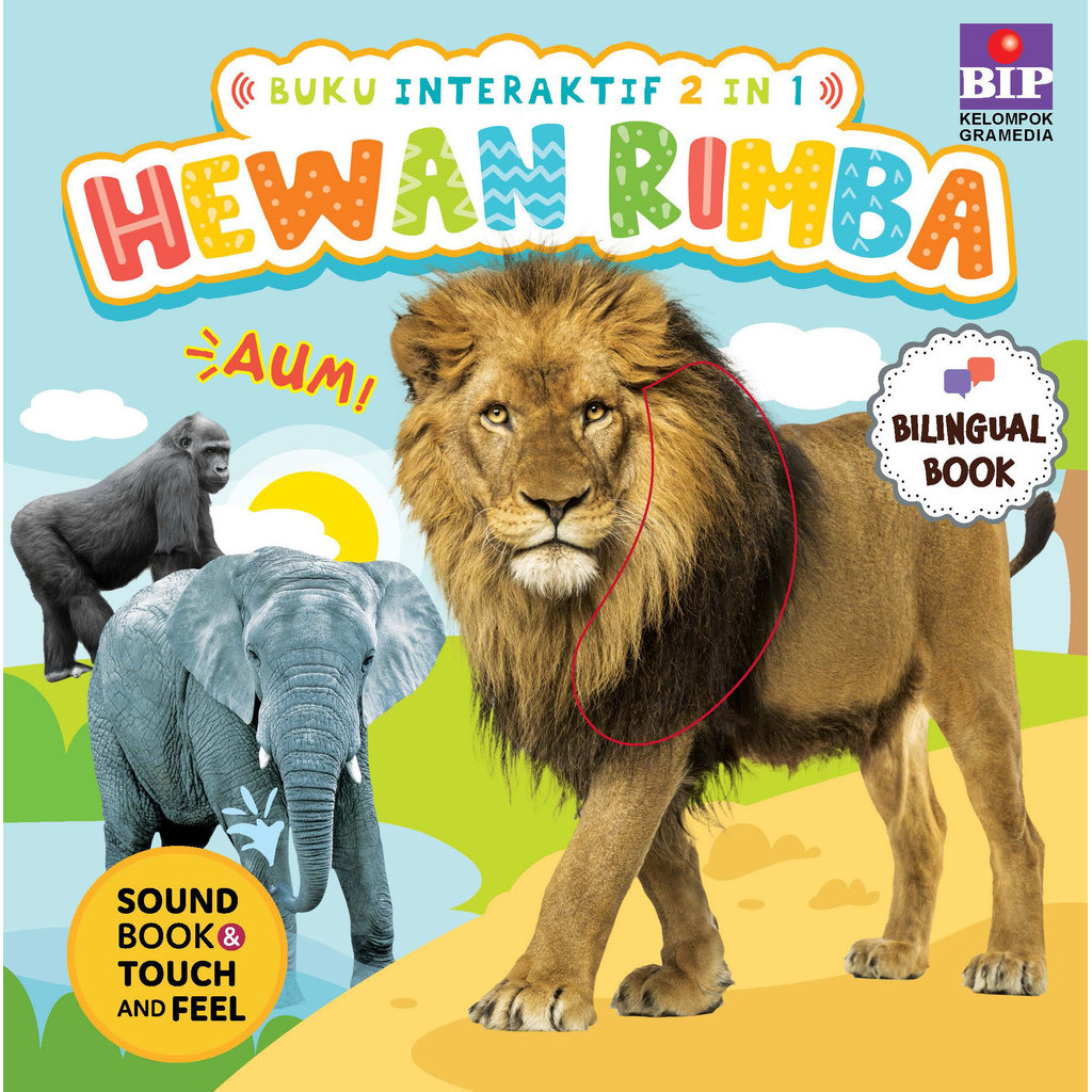 

Gramedia Lampung - BUKU INTERAKTIF 2 IN 1 HEWAN RIMBA