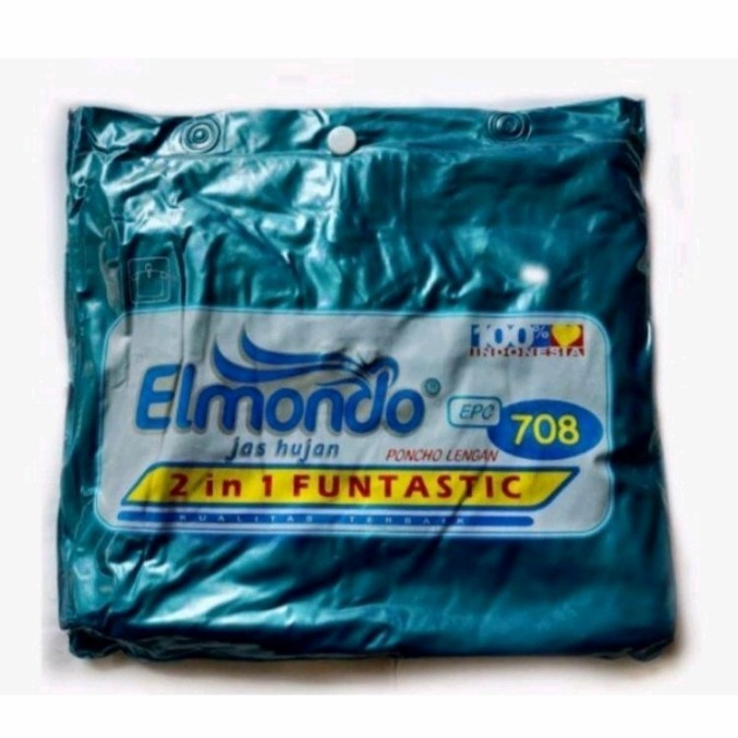 Jas Hujan Ponco Lengan 708 Fantastic 2In 2 Dua Kepala Termurah,