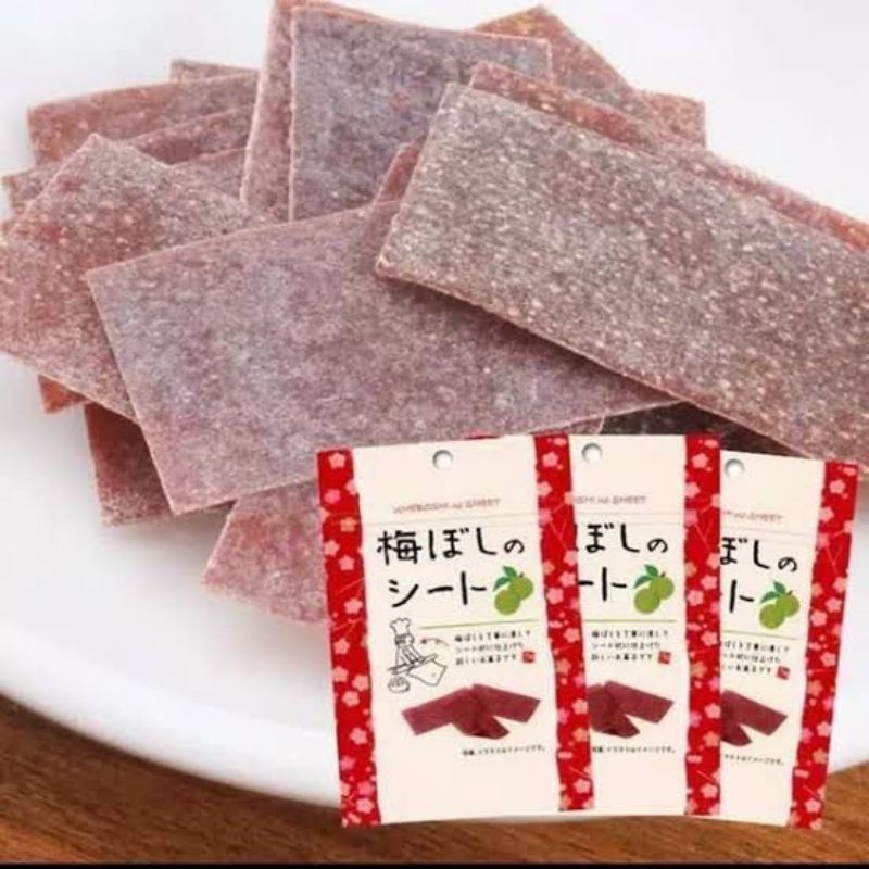 

Umeboshi No Sheet Japan Manisan Plum Jepang Celan Import Kiamboy Plum