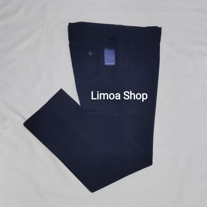 Celana Kerja Formal Stanley Adams Navy Slim Fit Sa 46