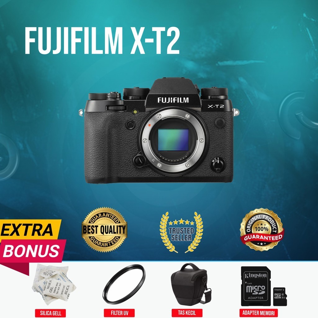 FUJIFILM FUJI XT2 X-T2 BODY ONLY MURAH MULUS ORIGINAL (SECOND)