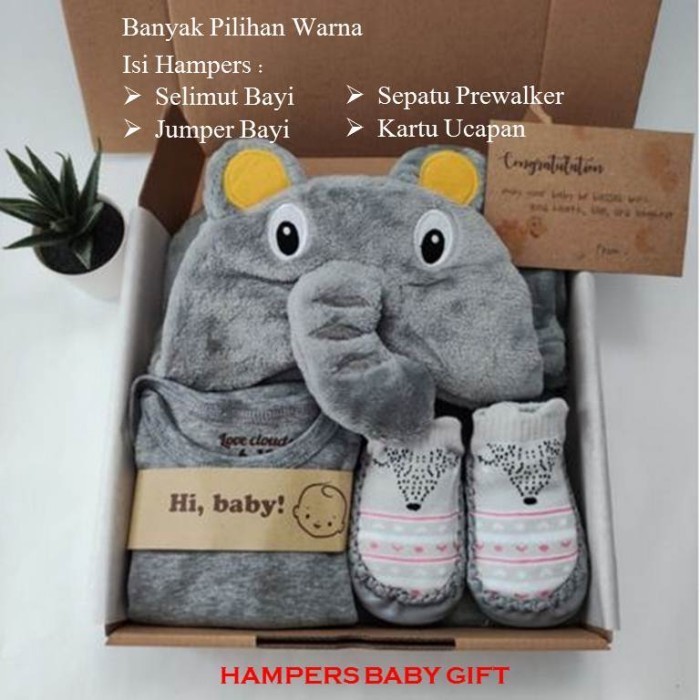 

Ready Baby Gift Hampers Bayi Laki Perempuan Kado Hadiah Kelahiran Paket Bayi