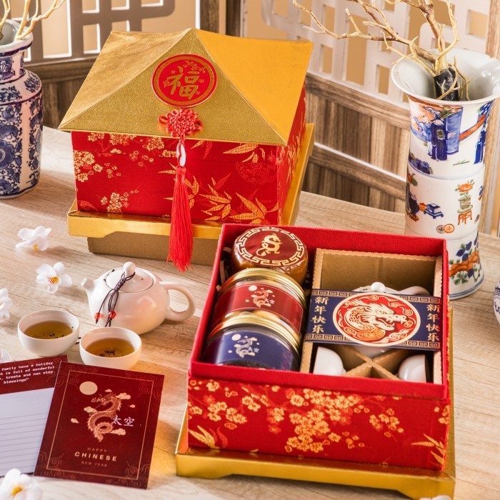 

Ready Hampers Imlek / Hampers CNY / Lunar new year / Parcel tea