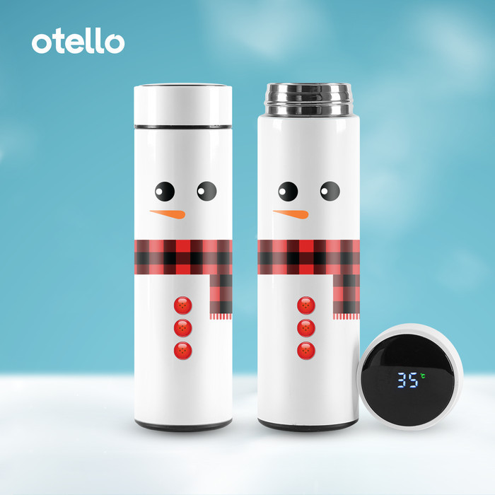 

Ready Custom Snow Man Tumbler Print Natal Kado Souvenir Botol Minum Hampers
