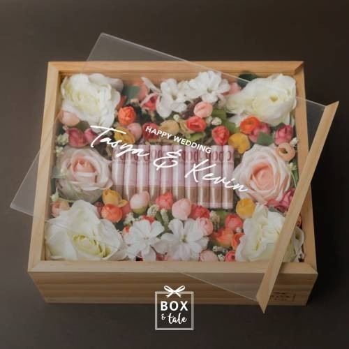 

Ready Karangan Bunga / MONEY FLOWER BOX 100S (30 LEMBAR) by Box & Tale