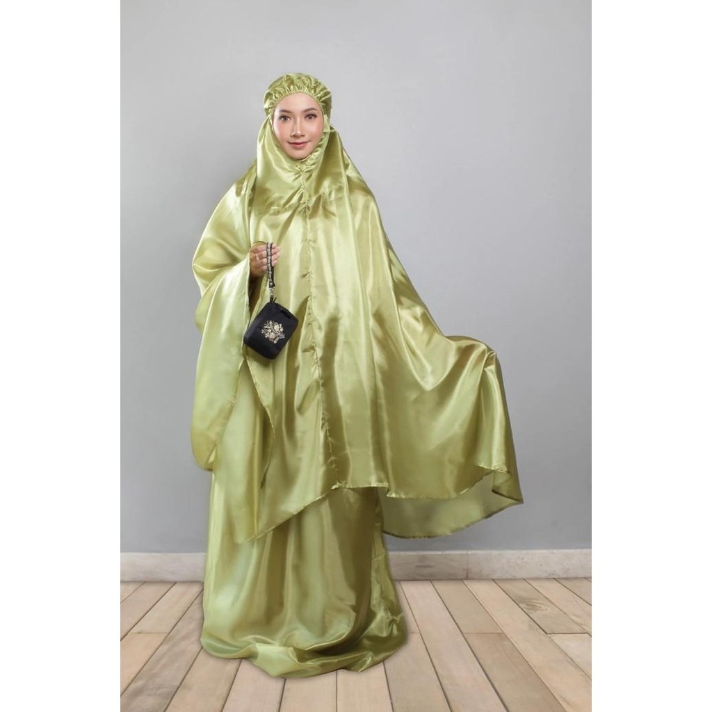 {POY} Mukena Travel DS Mukena Traveling Mini Briony All Size