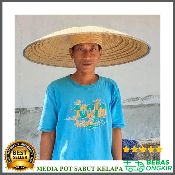 CAPING TOPI VIETNAM SUPER JUMBO READY CAPING BAMBU