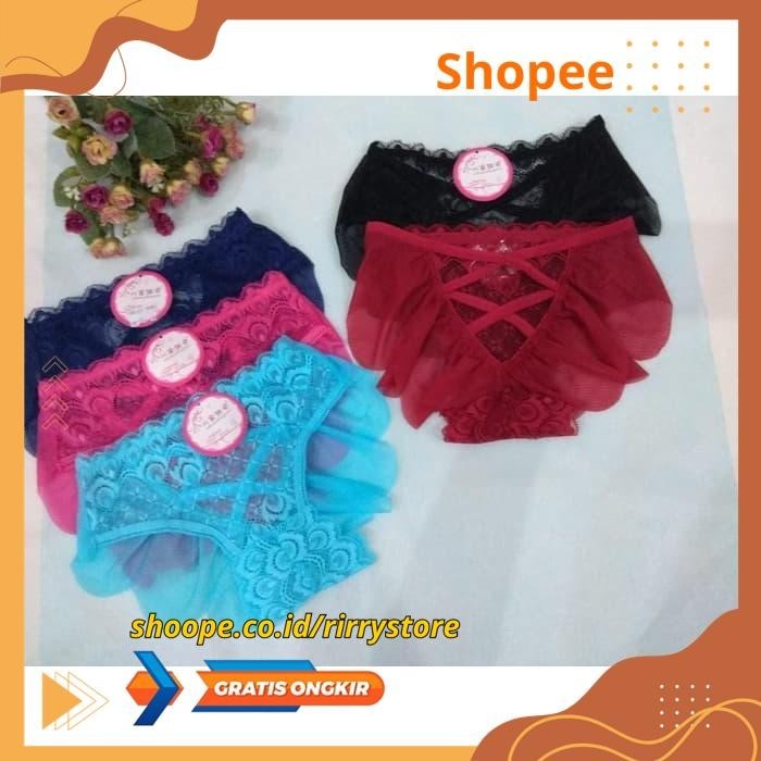 CELANA DALAM BROKAT SEXY CD.621.KOV2 - CELANA DALAM BROKAT SEXY PRODUK KUALITAS BERKELAS 
