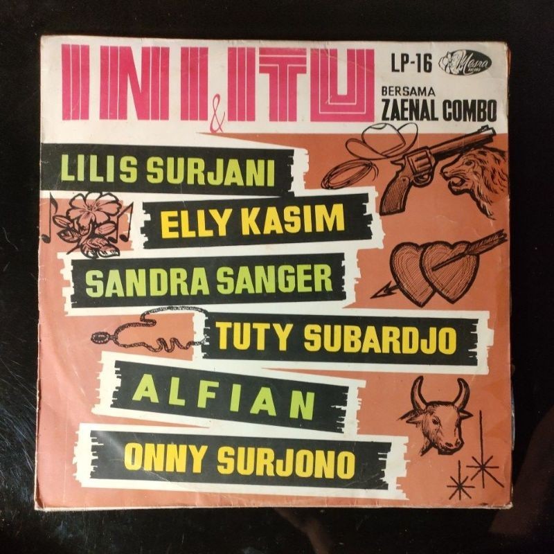 Vinyl Zaenal Combo Piringan Hitam INI DAN ITU lilis suryani