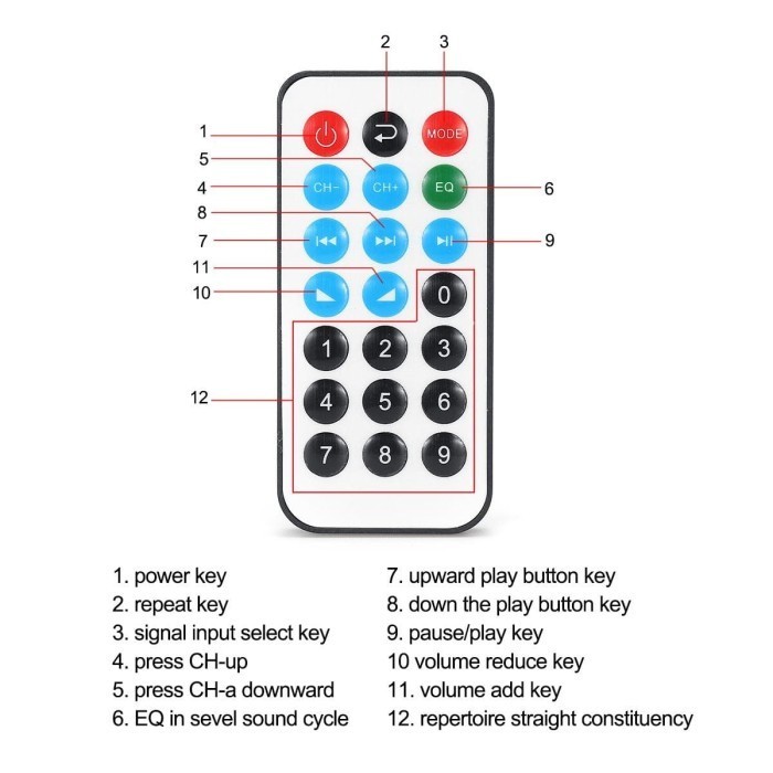 Power Amplifier Fleco Bt-299 / Amplifier Bluetooth / Amplifier Karaoke