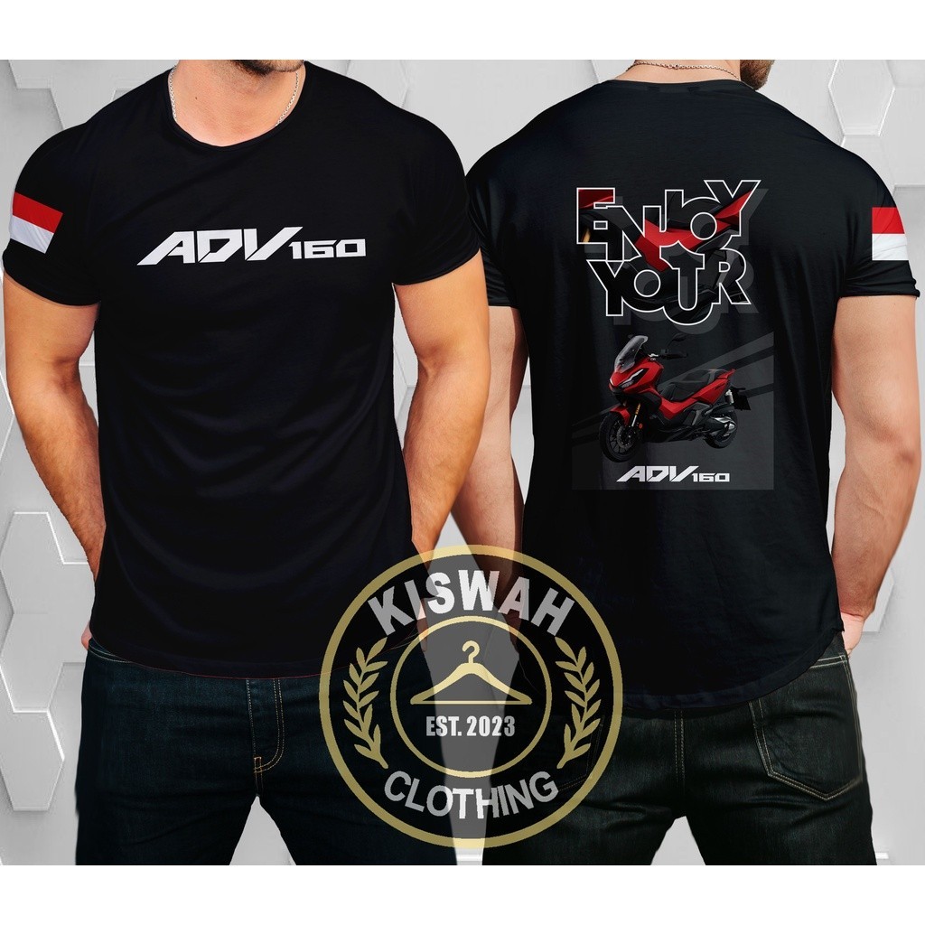 Kaos Tshirt Enjoy Your ADV 160 Honda ADV 160 Baju Otomotif