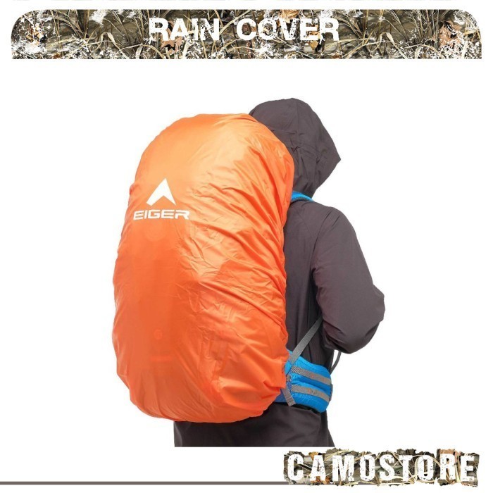 Rain Cover Bag Eiger Raincover Coverbag 20L 25L 30L 40 45L 50L 60L 75L