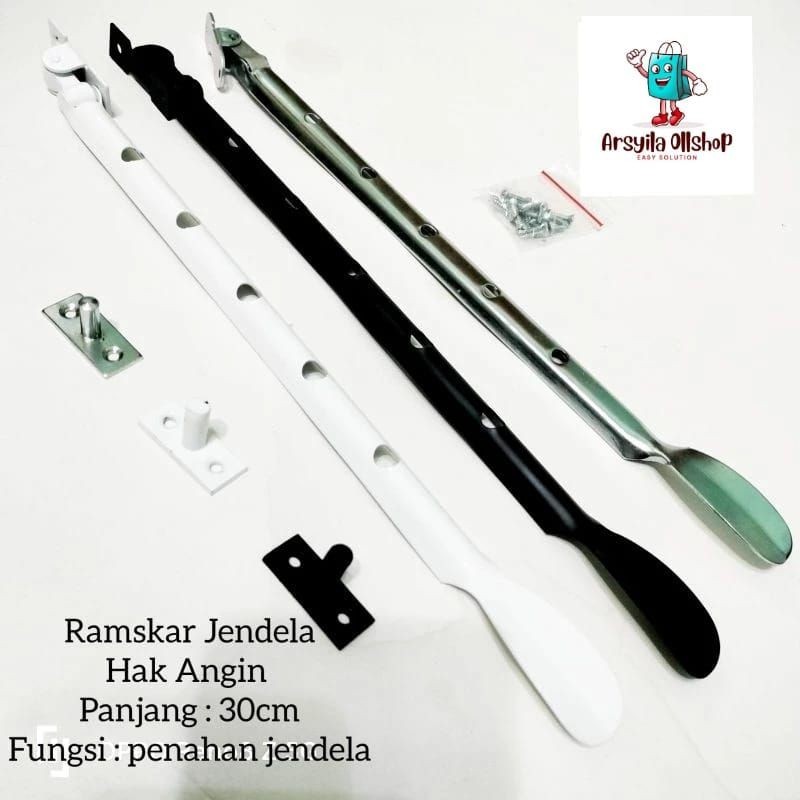 Ramskar Lubang 30cm / Penahan Jendela rumah 30cm Lamskar jendela / Hak angin Jendela