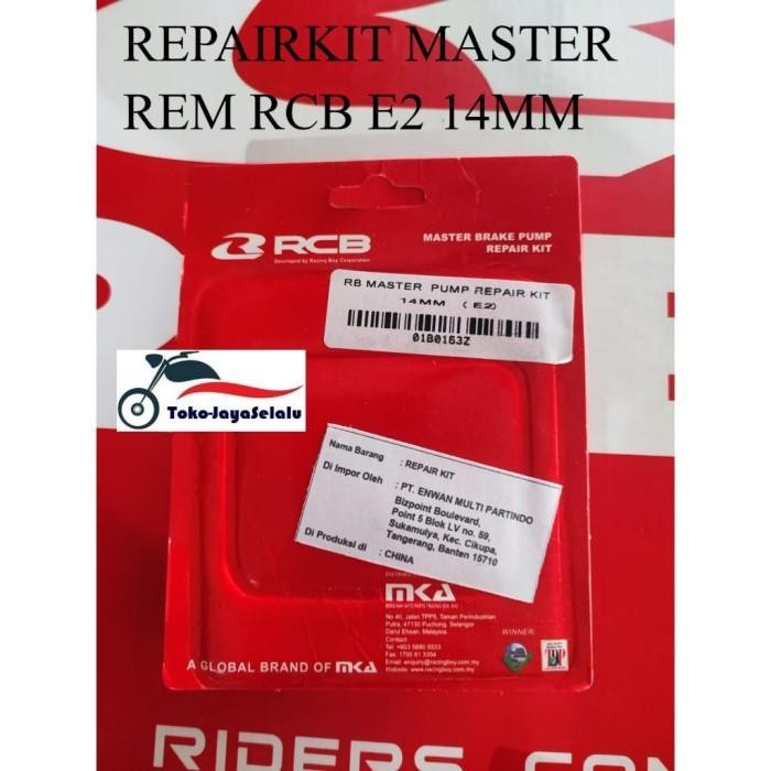 SALE!! HOT!! PROMO!! REPAIRKIT SEAL MASTER REM RCB E3 12.7MM - E2 14MM