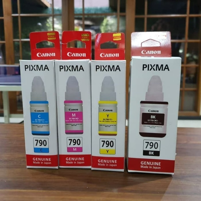 Tinta Canon PIXMA GL-790 Original - 1 SET G1010/G2010/G3010/G4010 - BK