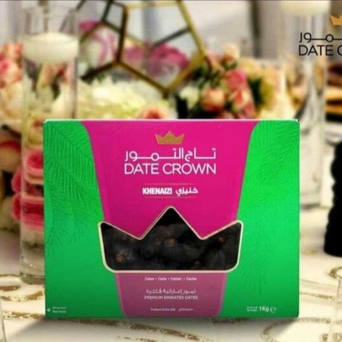 

Kurma - Kurma Date Crown Khenaizi / Kenaizi / Khenizi 1Kg New Expired