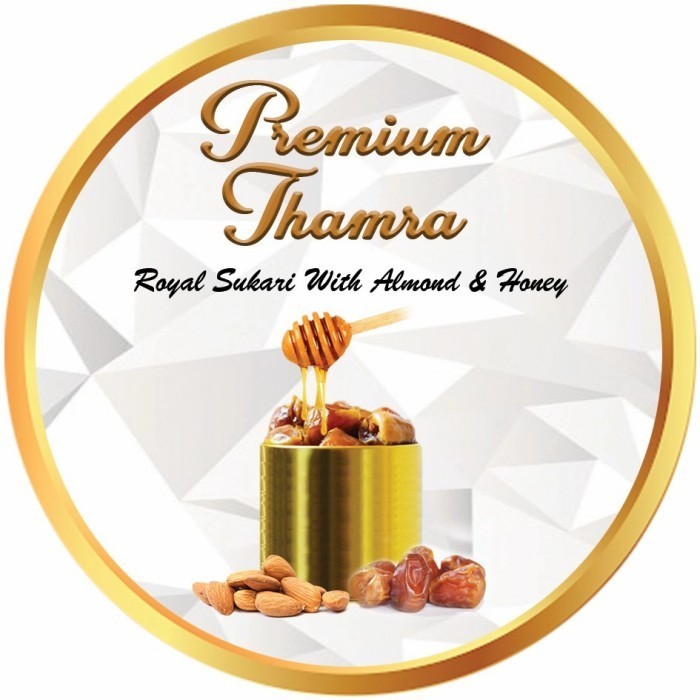 

Kurma - Kurma Premium Thamra Kurma Sukari With Almond & Yaman Honey 500 Gr