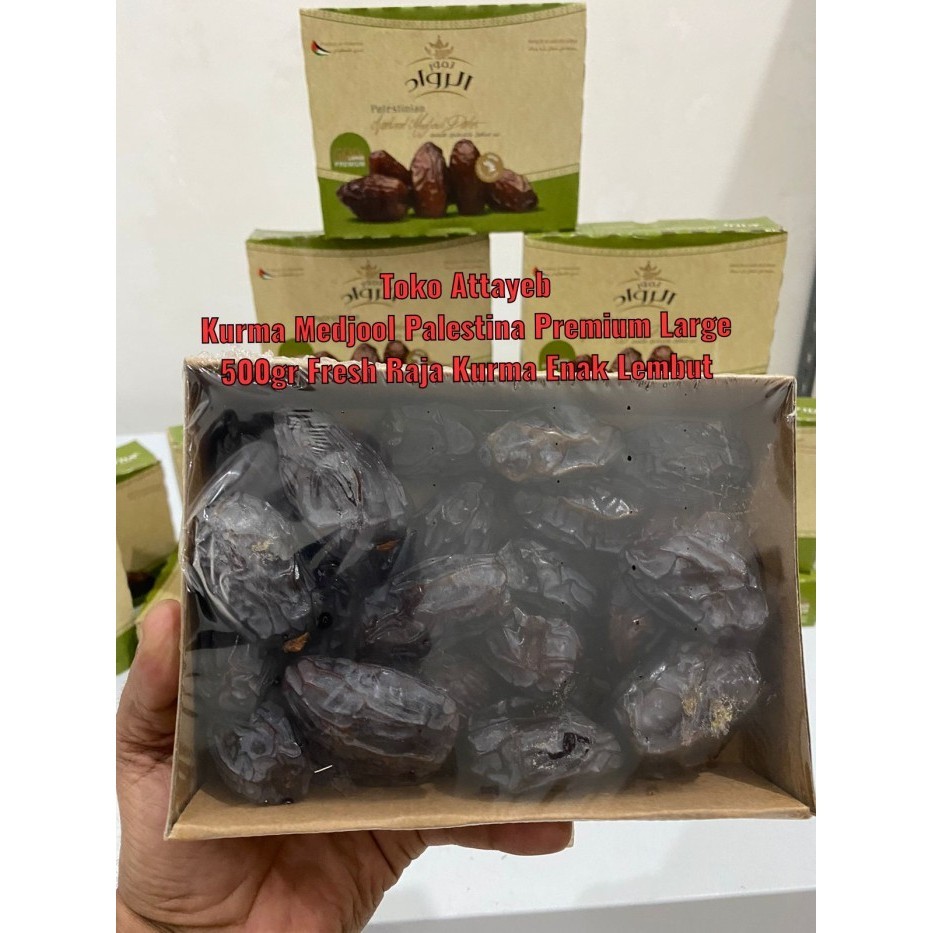 

Kurma - Kurma Medjool Palestina Large 500Gr Premium Fresh Raja Kurma Enak