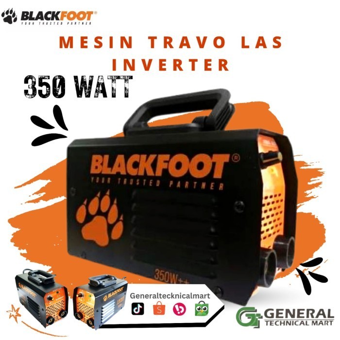 Terlaris Blackfoot Mesin Travo Las Travo Inverter 350 Watt Igbt Mma 120 A Hitam Promo Terbaru