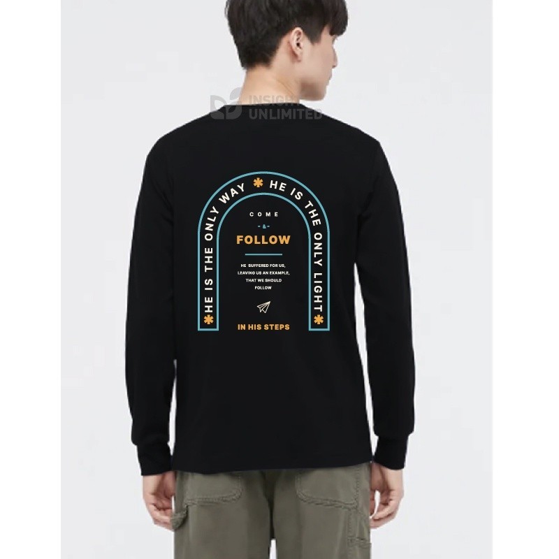 [ONLINE EXCLUSIVE] Follow Long Sleeve Tshirt (JPCC Worship Official Merchandise)