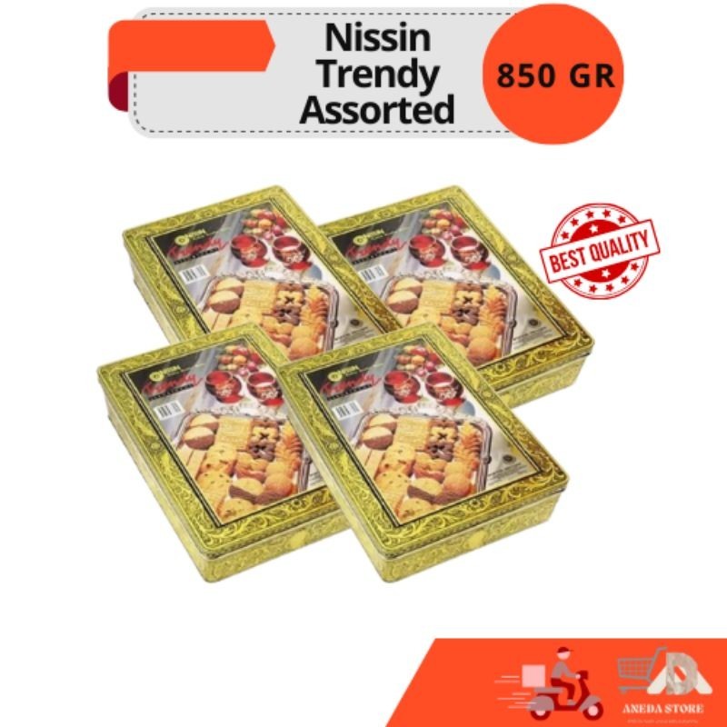 

Nissin Trendy Assorted | 850 Gram