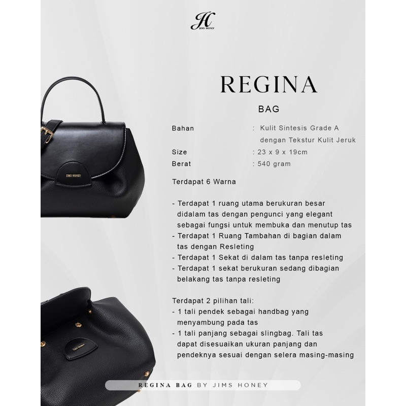 [ONLINE EXCLUSIVE] Jims Honey - Regina Bag - Tas Selempang Terbaru 2023