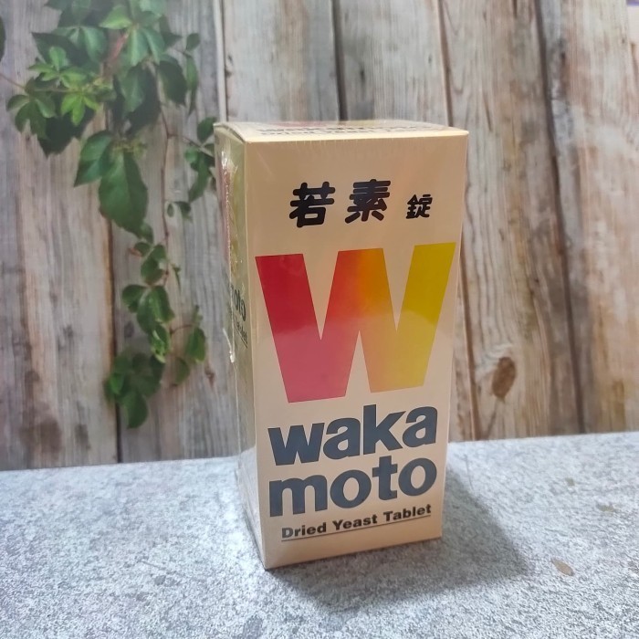 wakamoto dried yeast original Japan obat maag