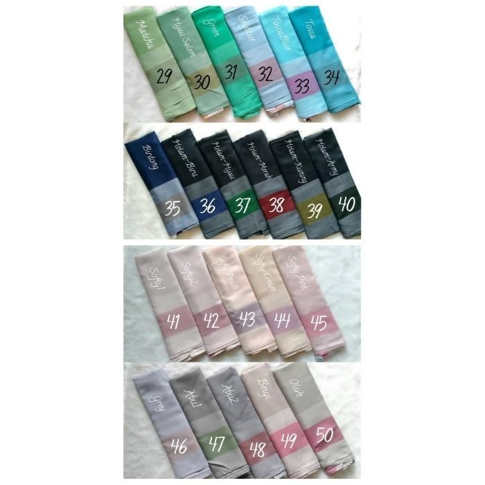 BISA COD - HIJAB JILBAB KERUDUNG SEGIEMPAT UMAMA NOOR SYAR'I (JUMBO) UK 140X140