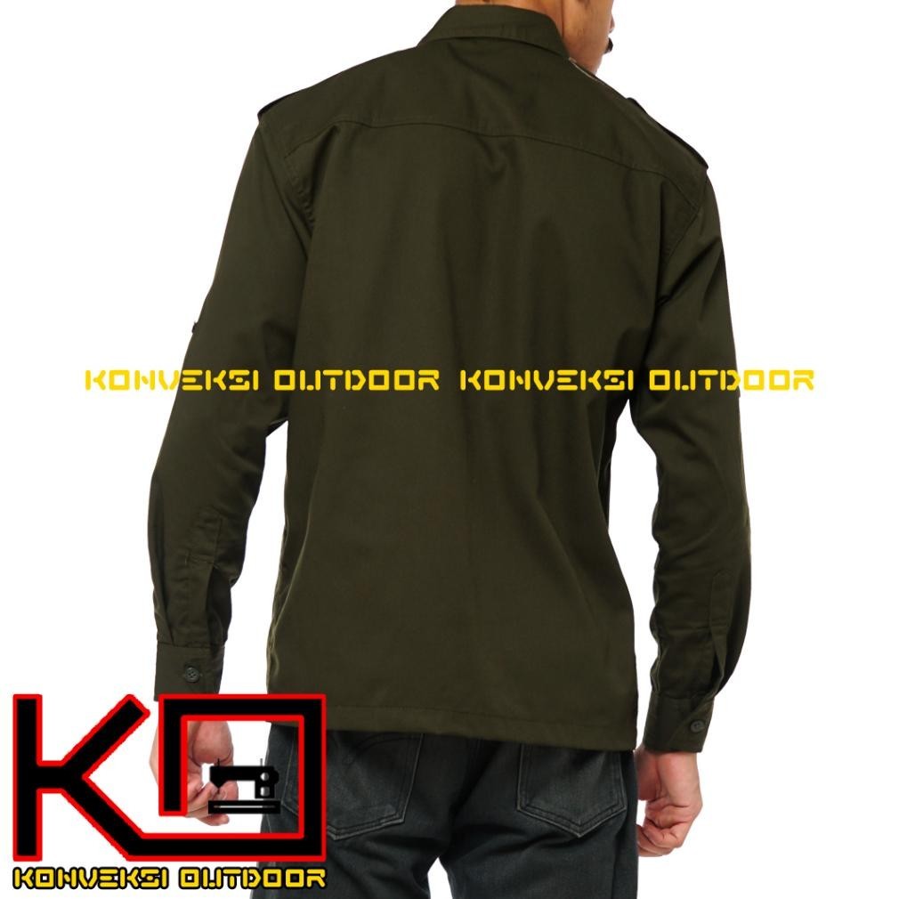 Kunci Utama Setiap Pria BAJU KEMEJA PDL LAPANGAN OUTDOOR INDOOR PRIA LENGAN PANJANG - Seragam Kerja 