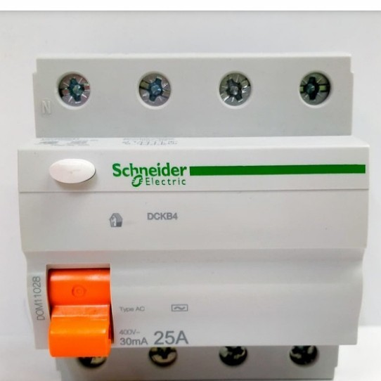 SCHNEIDER RCCB/ELCB 4P 25A 30MA