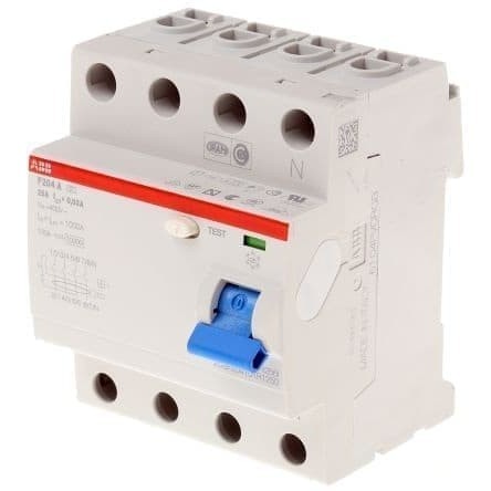 ELCB/RCCB ABB FH204 25A 4P 300MA